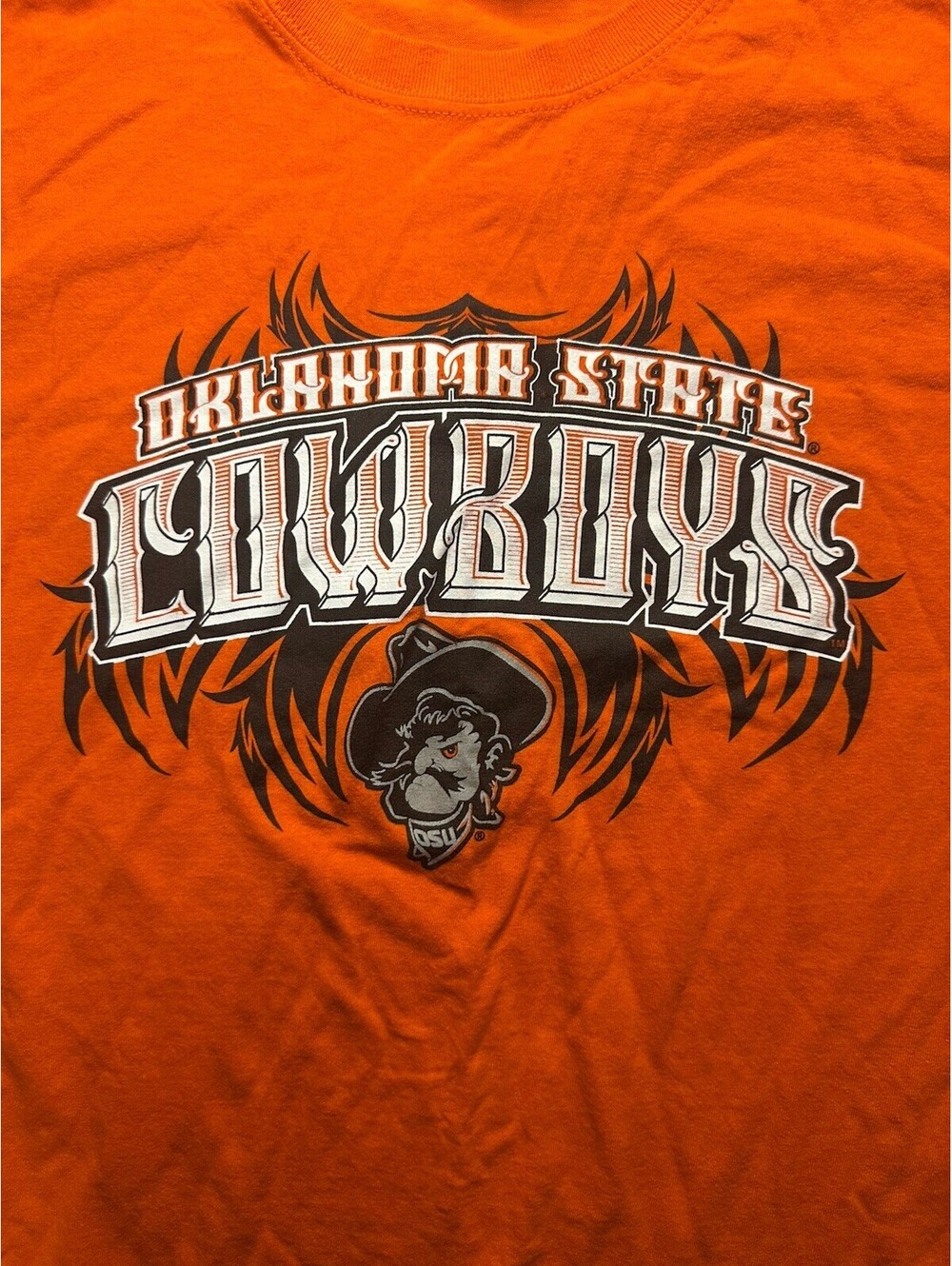 Oklahoma State Cowboys T Shirt XL Orange OSU College Football Graphic Tee